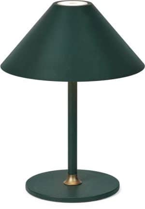 HALO DESIGN HYGGE MØRKEGRØN BATTERI BORDLAMPE
