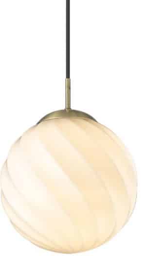 HALO DESIGN TWIST BALL Ø25 MESSING PENDEL
