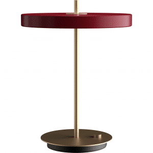 UMAGE ASTERIA USB RØD BORDLAMPE