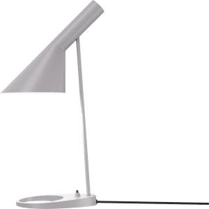 LOUIS POULSEN AJ V3 LYS GRÅ BORDLAMPE