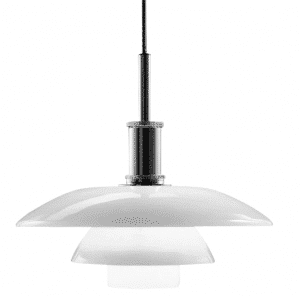 LOUIS POULSEN PH 4½-4 GLAS PENDEL