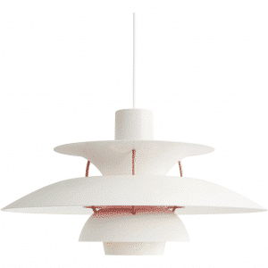 LOUIS POULSEN PH 5 MODERNE HVID PENDEL