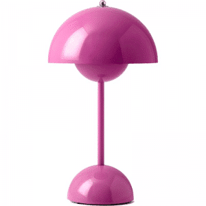 &TRADITION FLOWERPOT VP9 TANGY PINK MAGNET OPLADER PORTABLE BORDLAMPE