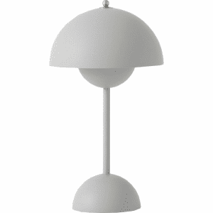 &TRADITION FLOWERPOT VP9 MAT LYS GRÅ MAGNET OPLADER PORTABLE BORDLAMPE