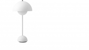 &TRADITION FLOWERPOT VP3 MAT HVID BORDLAMPE