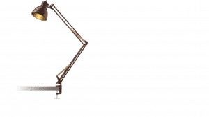 NORDIC LIVING ARCHI T1 JUNIOR RØD BORDLAMPE