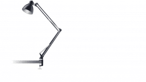 NORDIC LIVING ARCHI T1 JUNIOR BLÅ BORDLAMPE