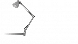 NORDIC LIVING ARCHI T1 JUNIOR GRÅ BORDLAMPE