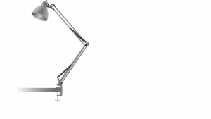 NORDIC LIVING ARCHI T2 MAT GRÅ BORDLAMPE