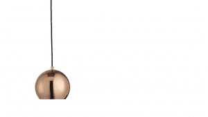 FRANDSEN BALL Ø18 SOLID KOBBER PENDEL