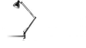 NORDIC LIVING ARCHI T1 JUNIOR MAT SORT BORDLAMPE