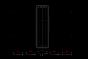 Thermex Kogeplade med Emfang Selected Downdraft 800B