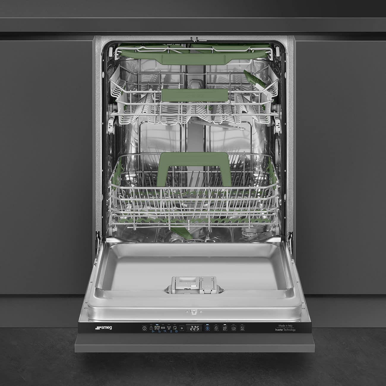 SMEG Integrerbar opvaskemaskine STL7322BL - Billede 2